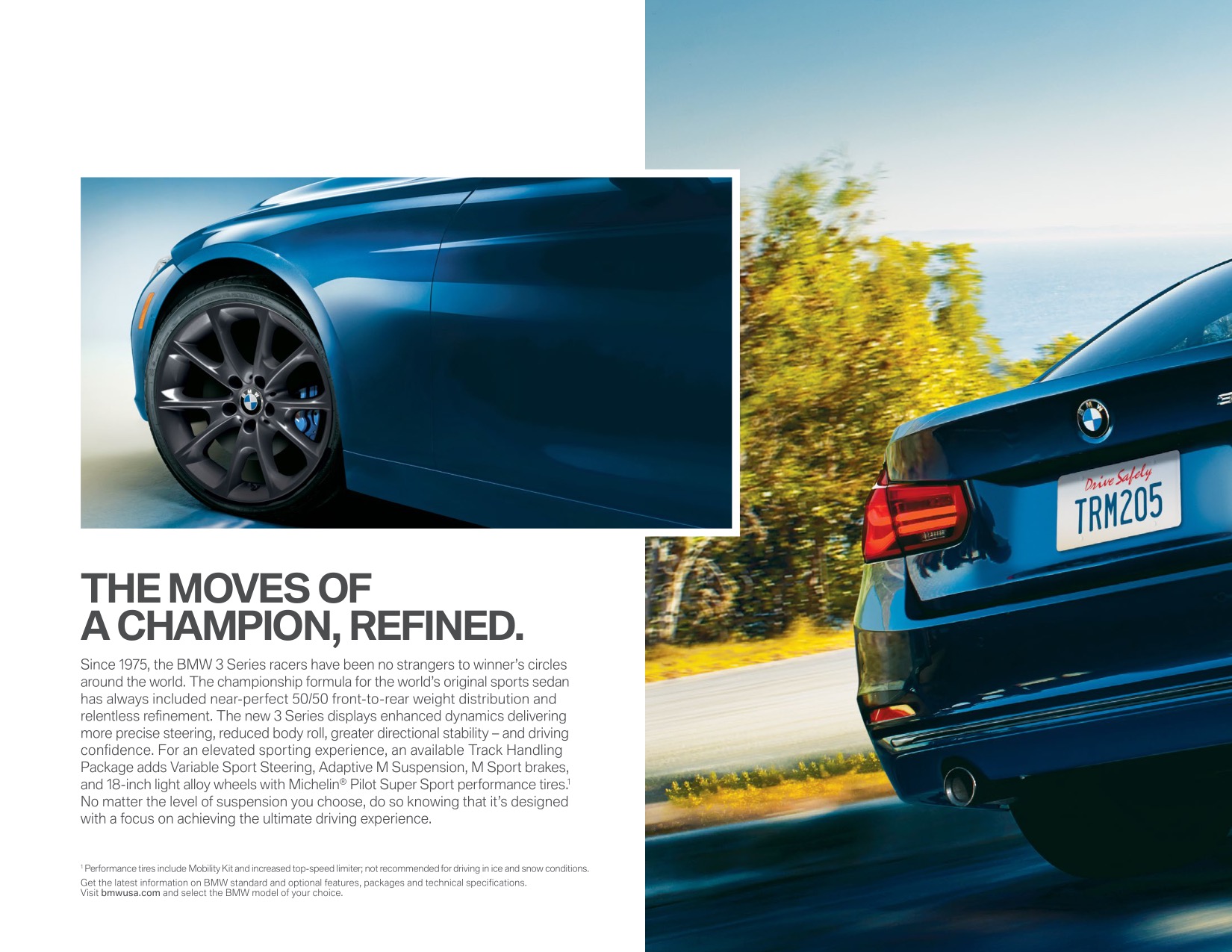 2016 BMW 3-Series Sedan Brochure Page 22